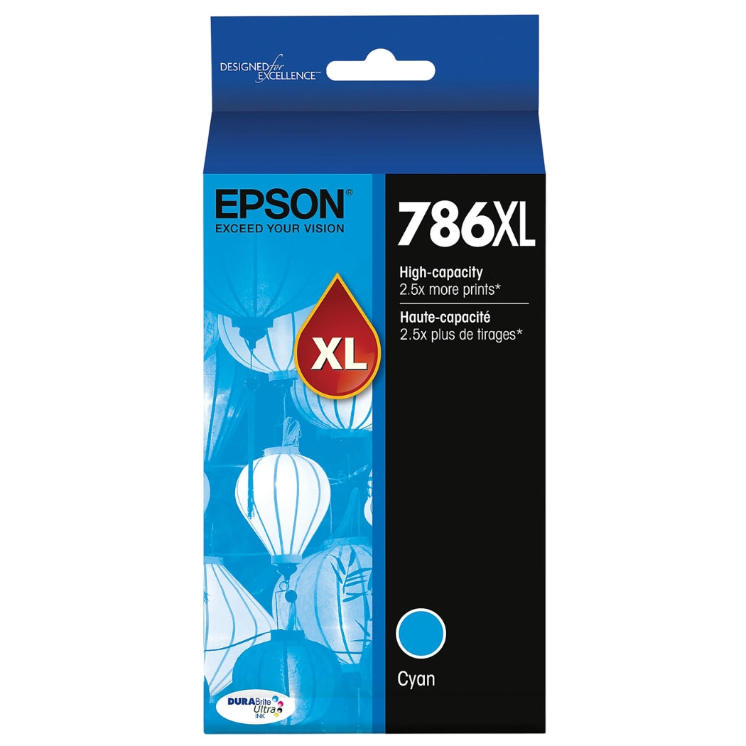 Epson 786XL High Yield Cyan Ink Cartridge