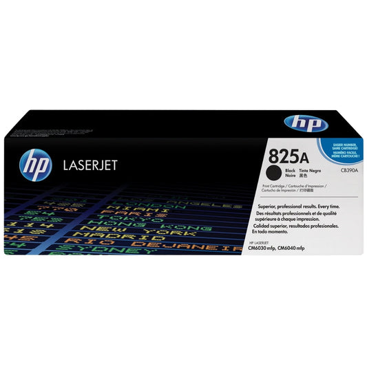 Original HP 825A Standard Yield Black Toner Cartridge, CB390A
