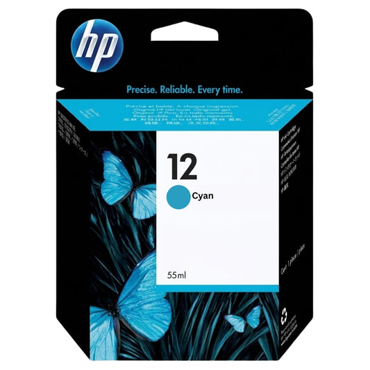 HP 12 (C4804A) Cyan Ink Cartridge