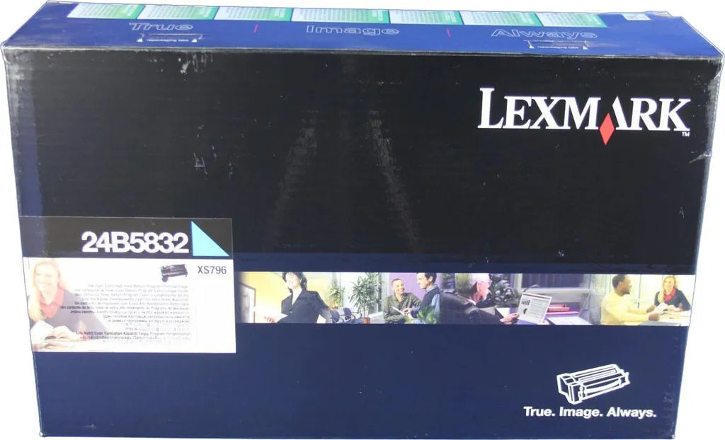 Original Lexmark 24B5832 Extra High Yield Cyan Toner Cartridge
