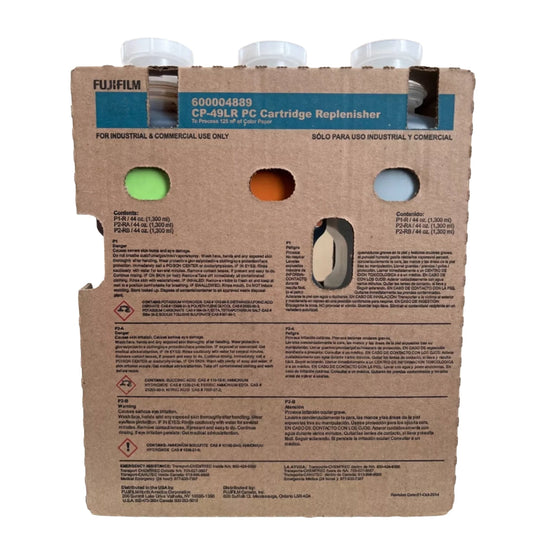 Genuine FujiFilm CP-49LR PC Cartridge Replenisher Green Brown Gray P1-R P2-RA P2-RB