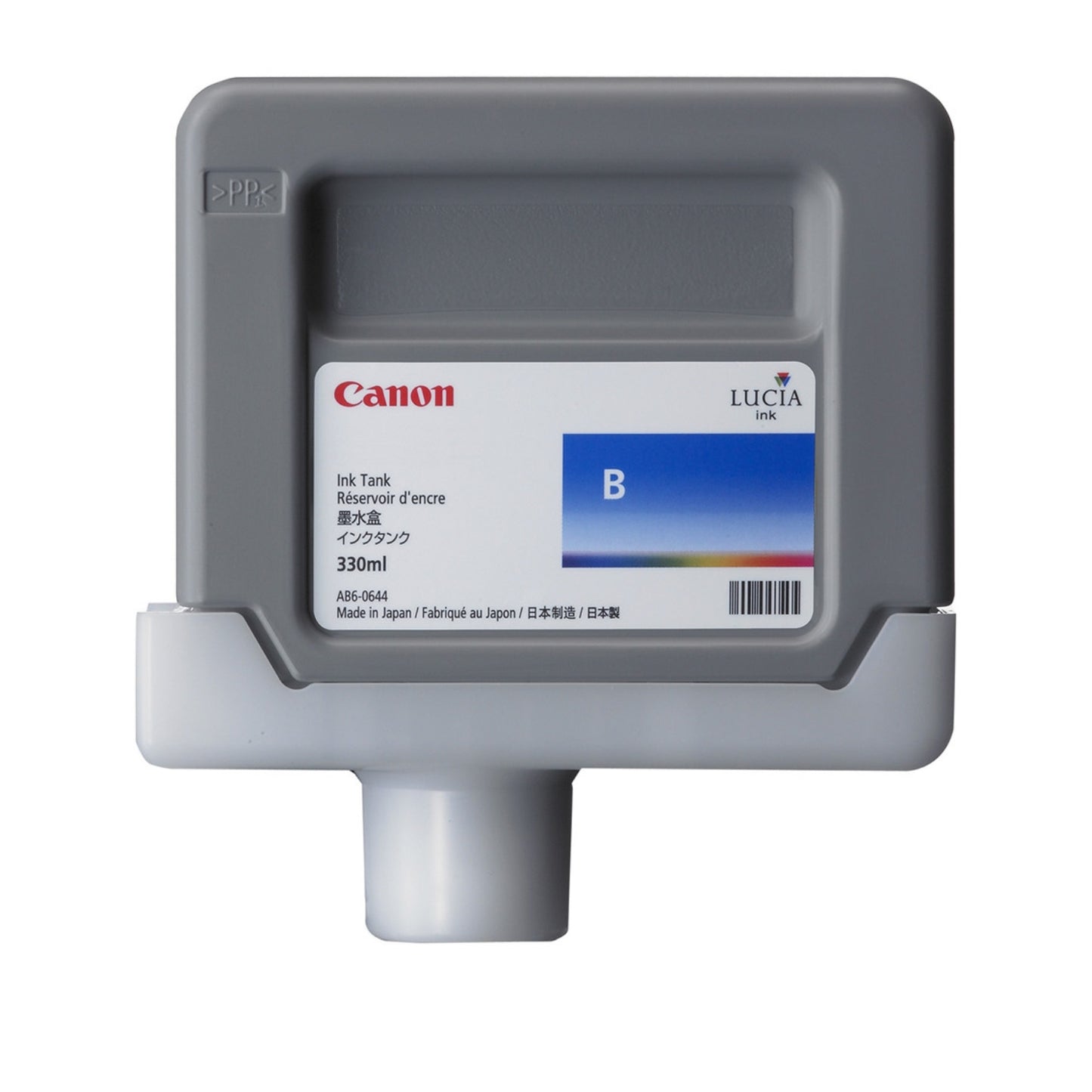 Original Canon PFI-306B Standard-Yield Blue Ink Cartridge, 6665B001