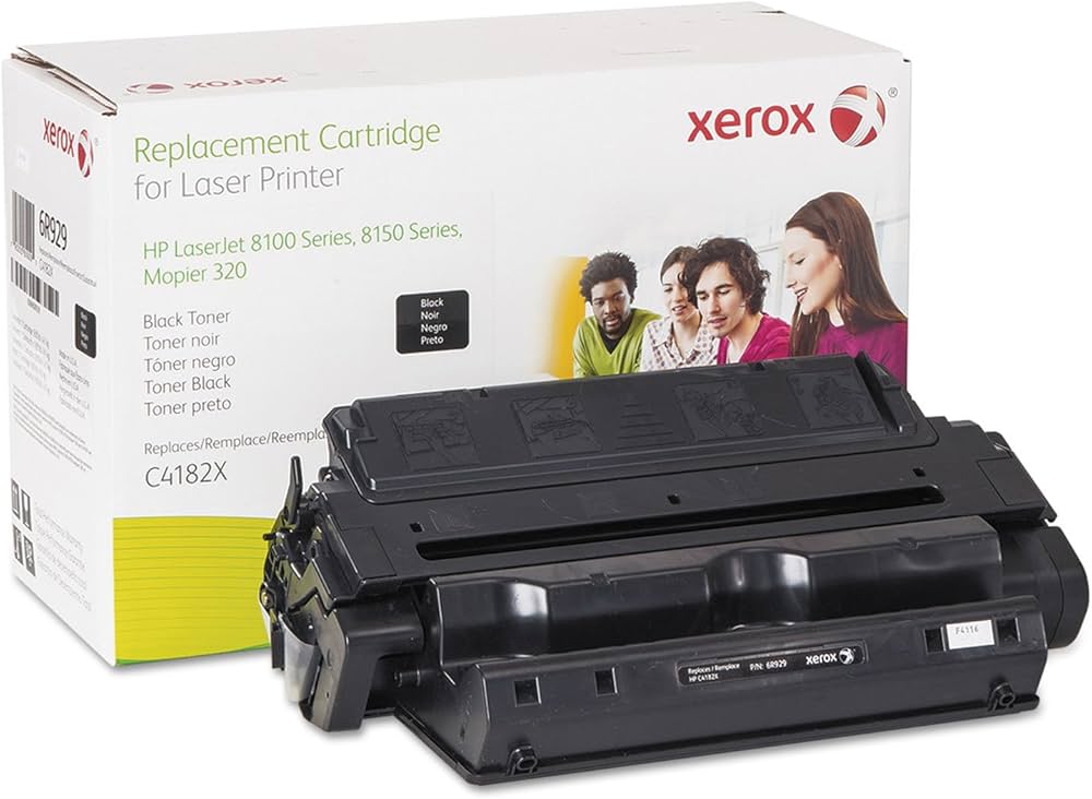 Original Xerox 6R929 Standard Yield Black Toner Cartridge, (Alternative To The HP C4182X Cartridge)