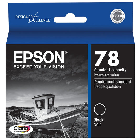 New Genuine Epson 78 (T078120) Black Ink Cartridge