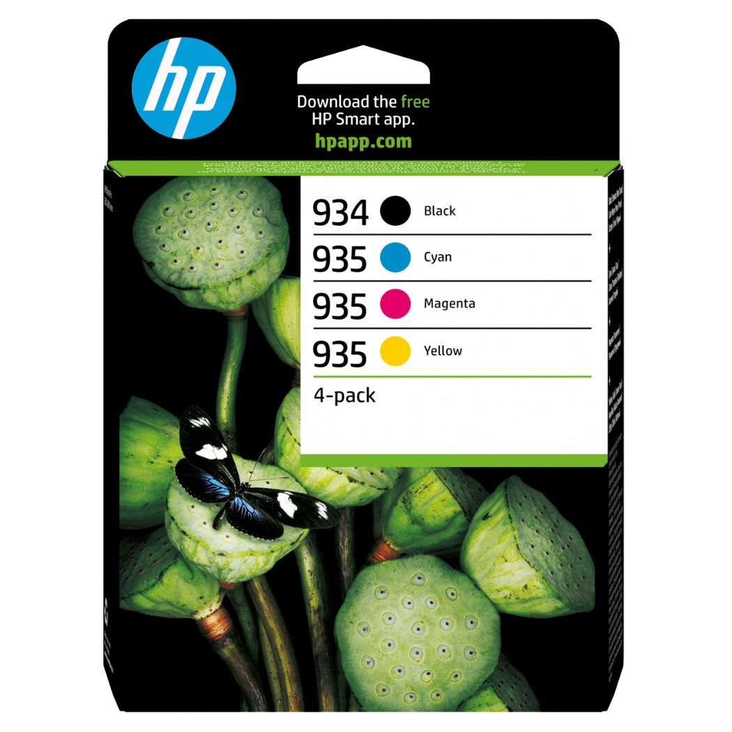 Original HP 934 Black / 935 Cyan, Magenta, Yellow Ink Cartridges