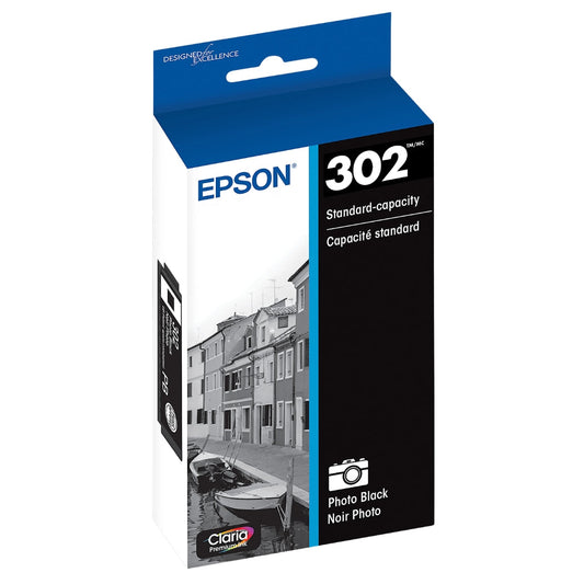 Epson 302 Photo Black Ink Cartridge, T302120
