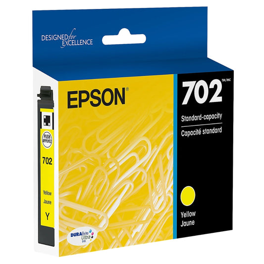 Epson T702 Yellow Standard Yield (T702420-S) Ink Cartridge