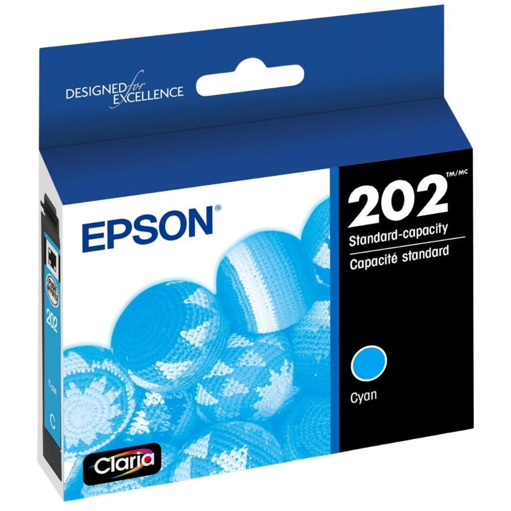 Epson T202 Standard Capacity Cyan Ink Cartridge