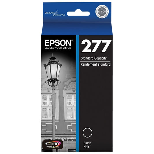 Epson 277 Standard-Yield Black Inkjet Cartridge, T277120-S