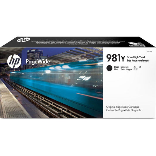 Original HP 981Y Extra High Yield Black  Ink Cartridge, L0R16A