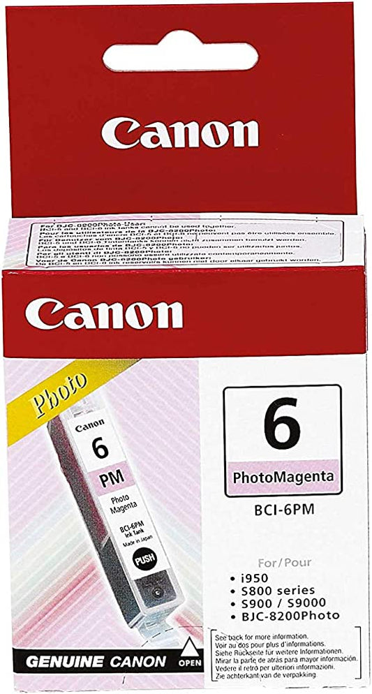 Original Canon BCI-6 Standard Yield Photo Magenta Ink Cartridge