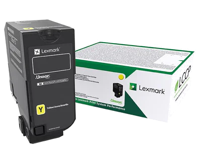 Original Lexmark 74C1HY0 High Yield Yellow Toner Cartridge