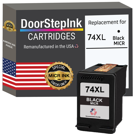 HP 74XL Black MICR Ink Cartridge