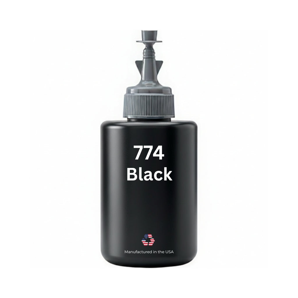 JIT Brand Replacement For Epson 774 (T774120-S) 140ml Black High Yield Ink Bottle Made in the USA, T774120-S
