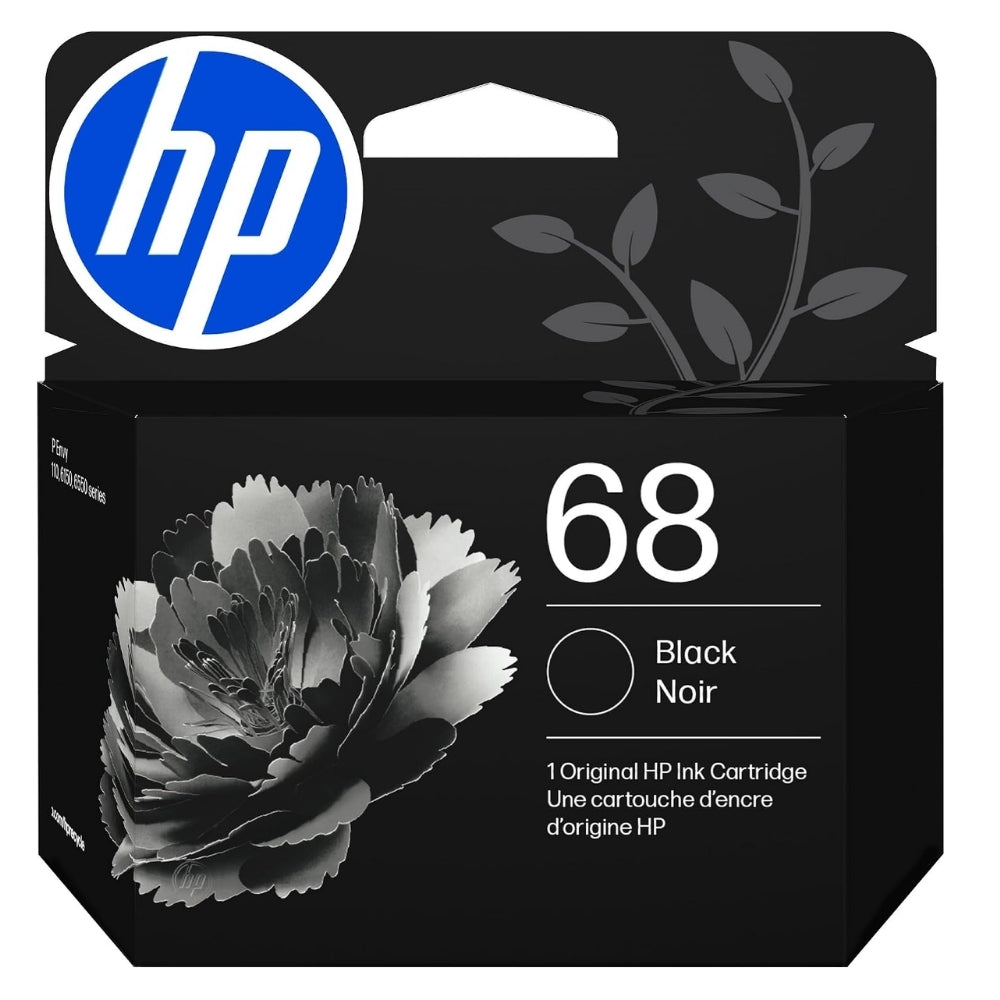 Original HP 68 Standard Yield Black Ink Cartridge,7FP21T