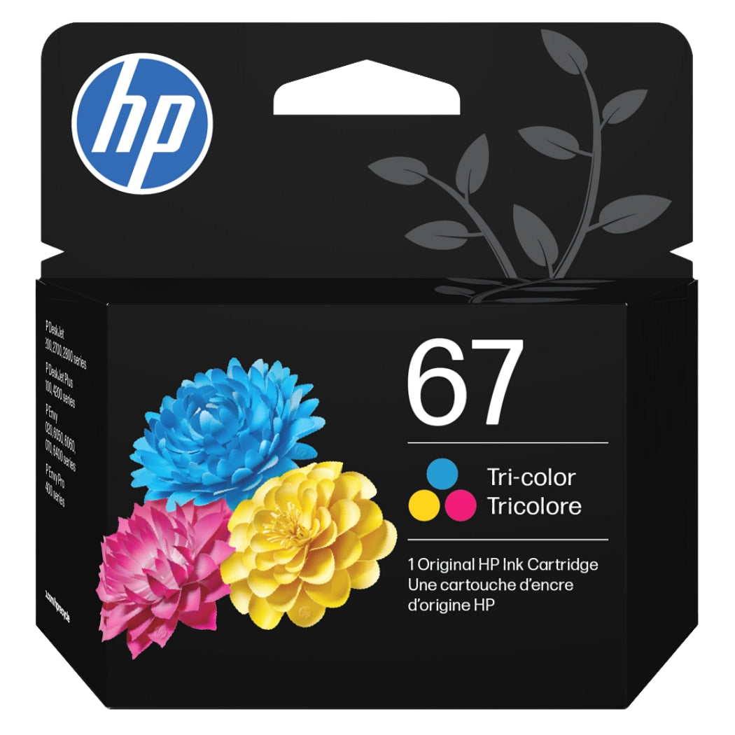 HP 67 (3YM55AN) Tri-Color Ink Cartridge