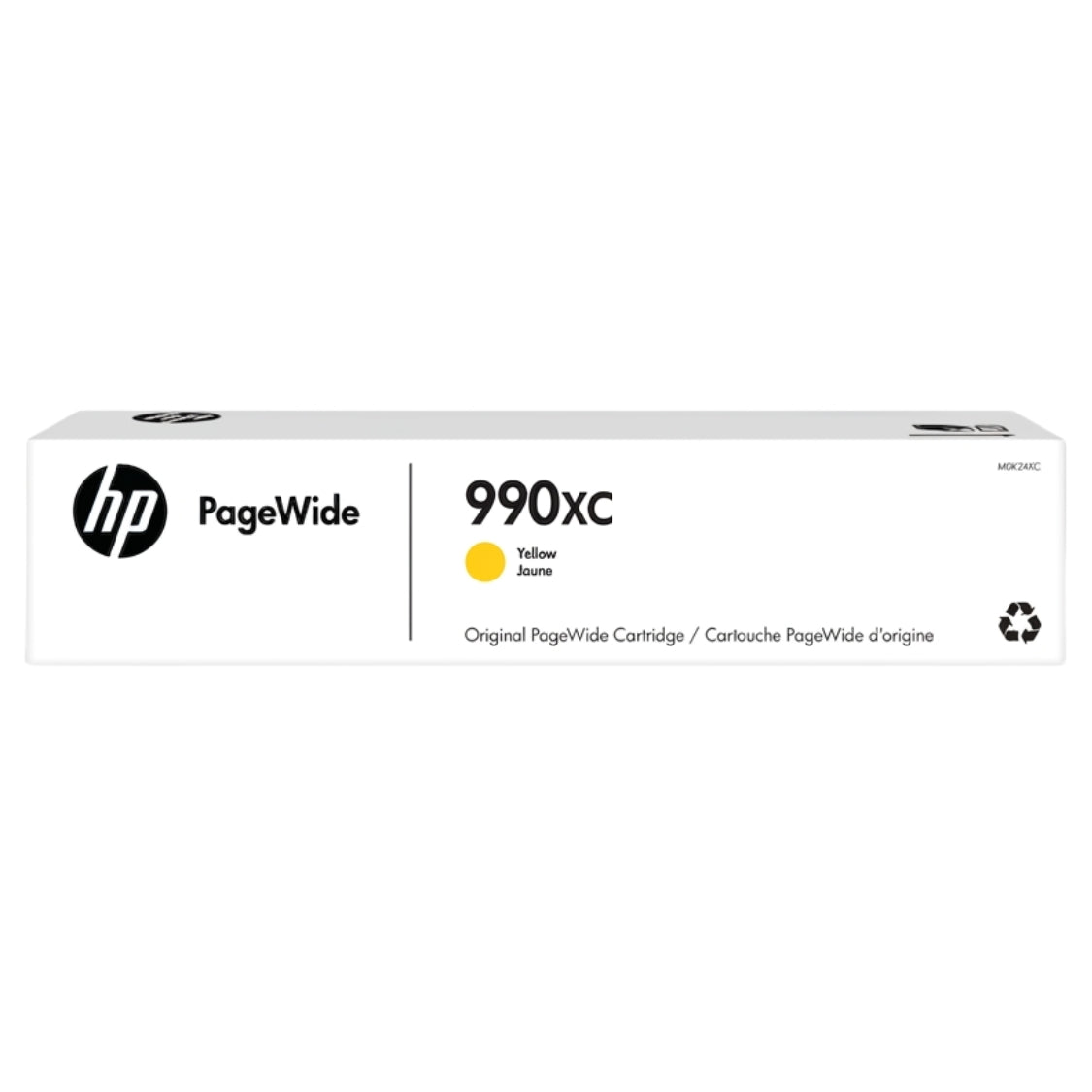 Genuine HP 990XC Yellow High-Yield PageWide Ink Cartridge, M0K24XC