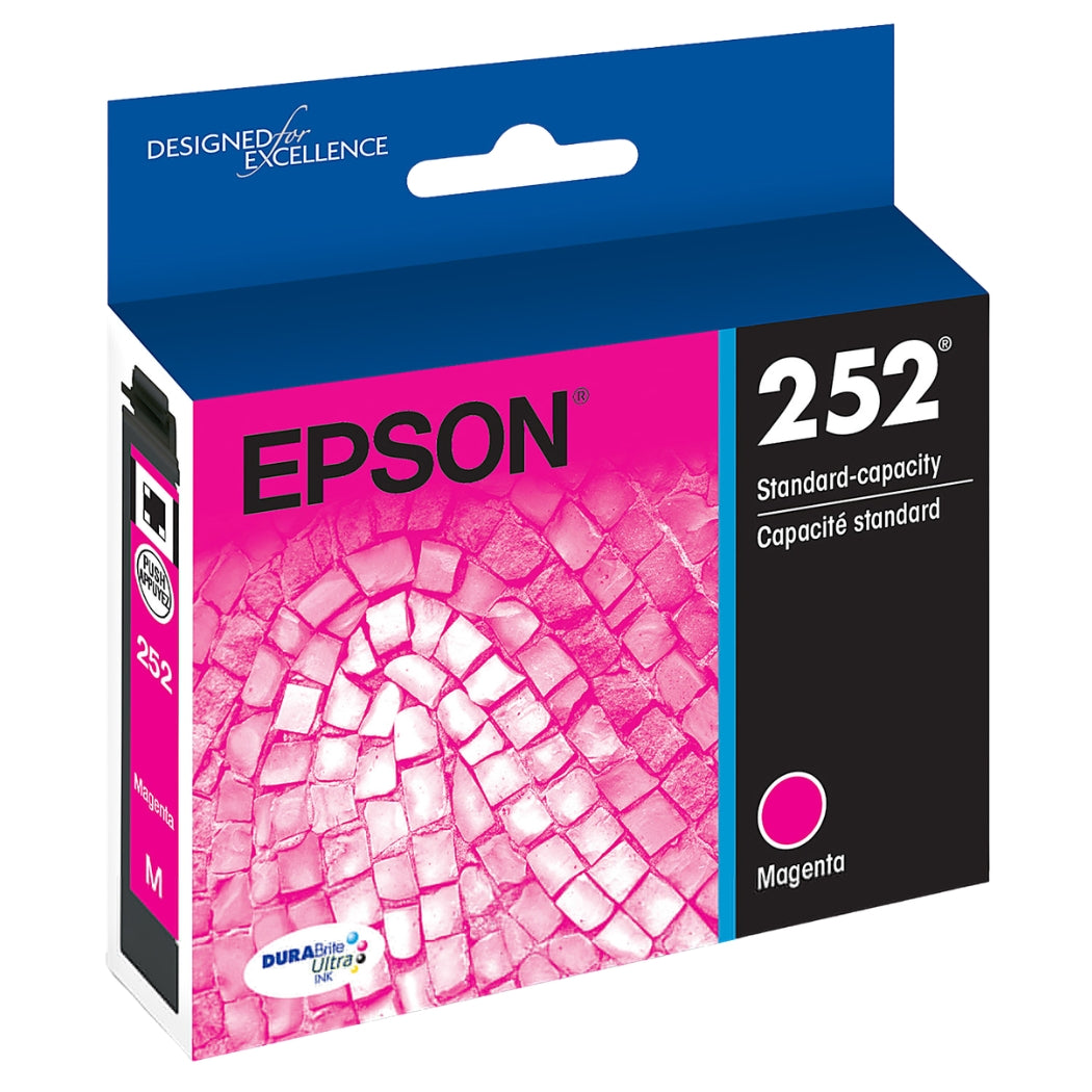 Original Epson 252 Magenta Ink Cartridge