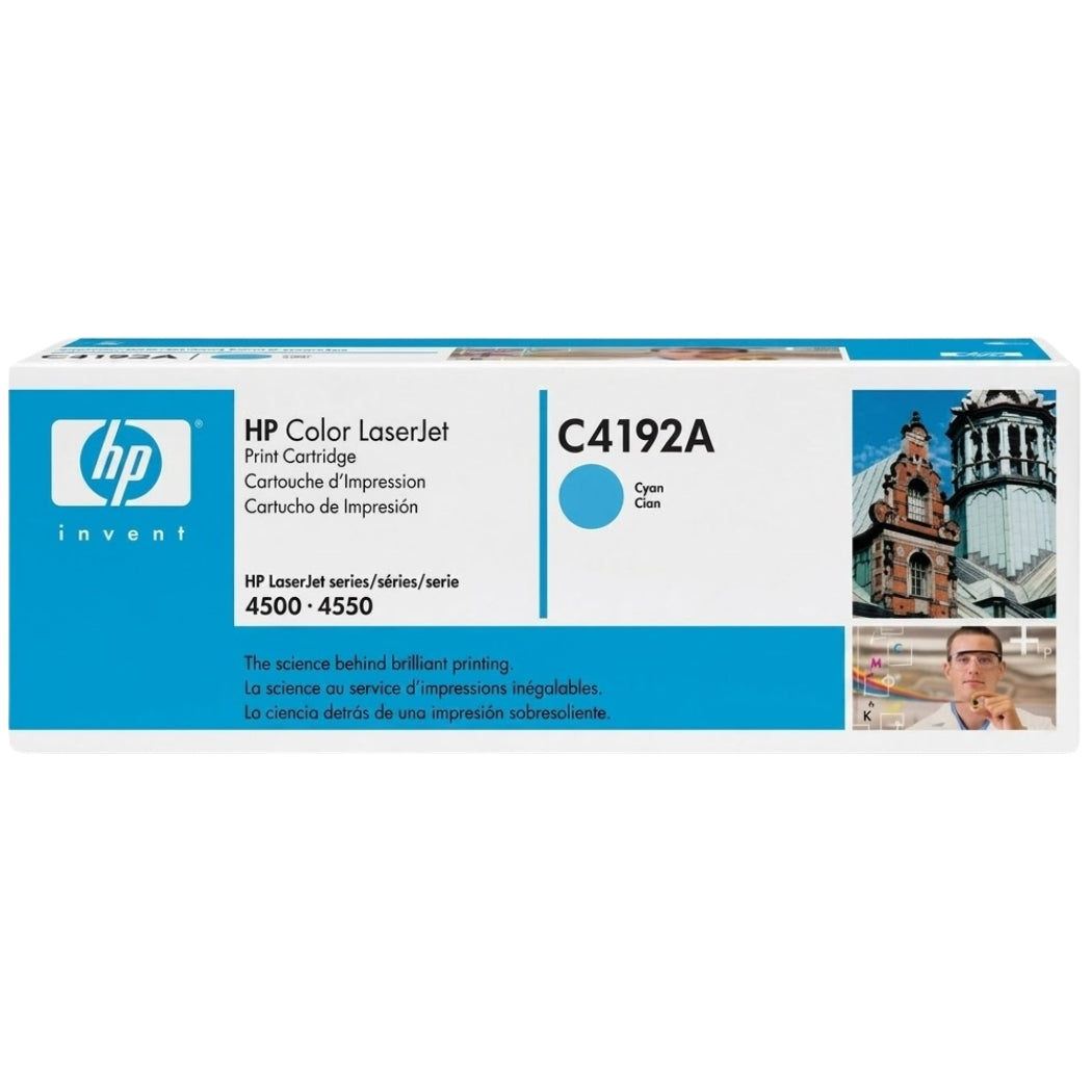 Original HP C4192A Cyan Toner Cartridge