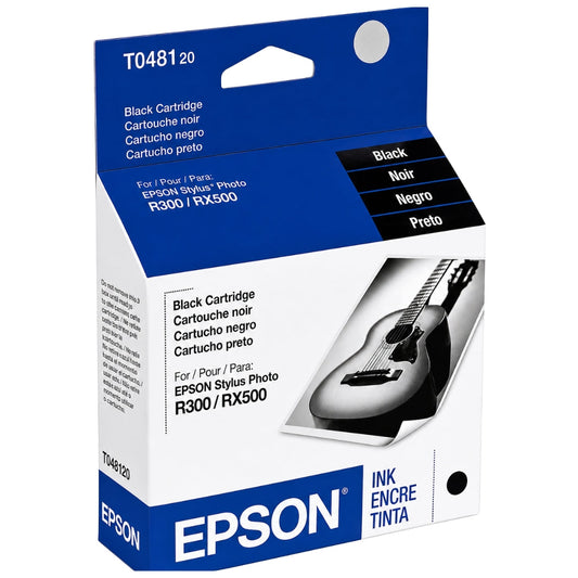 Original Epson (T048) Black Ink Cartridge, T048120
