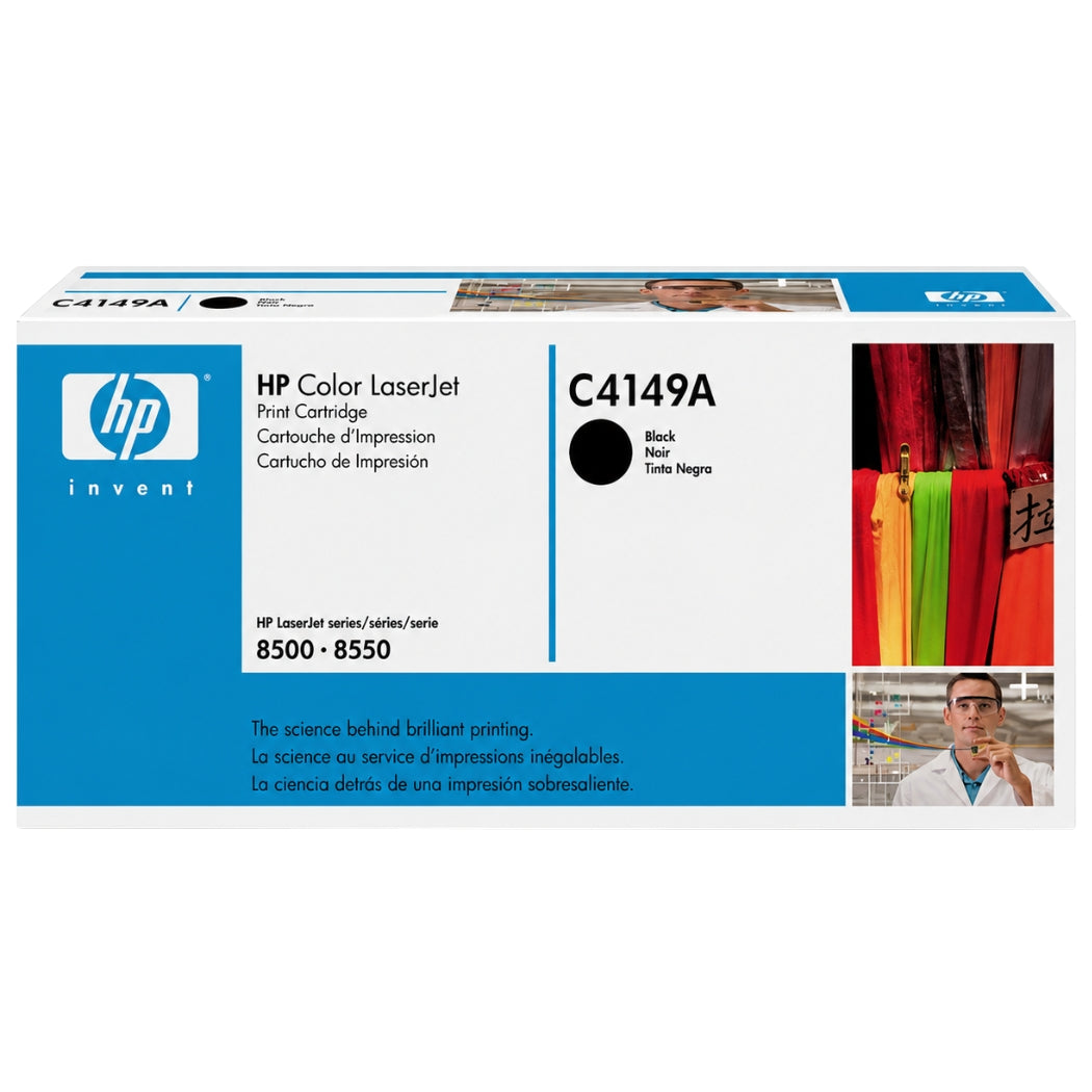 Genuine HP C4149A High-Yield Black LaserJet Toner Cartridge