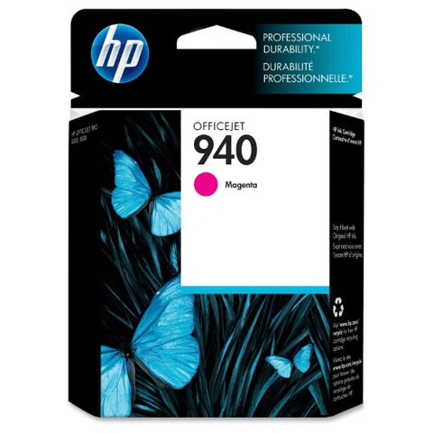Original HP 940 Standard Yield Magenta Ink Cartridge, C4904AN