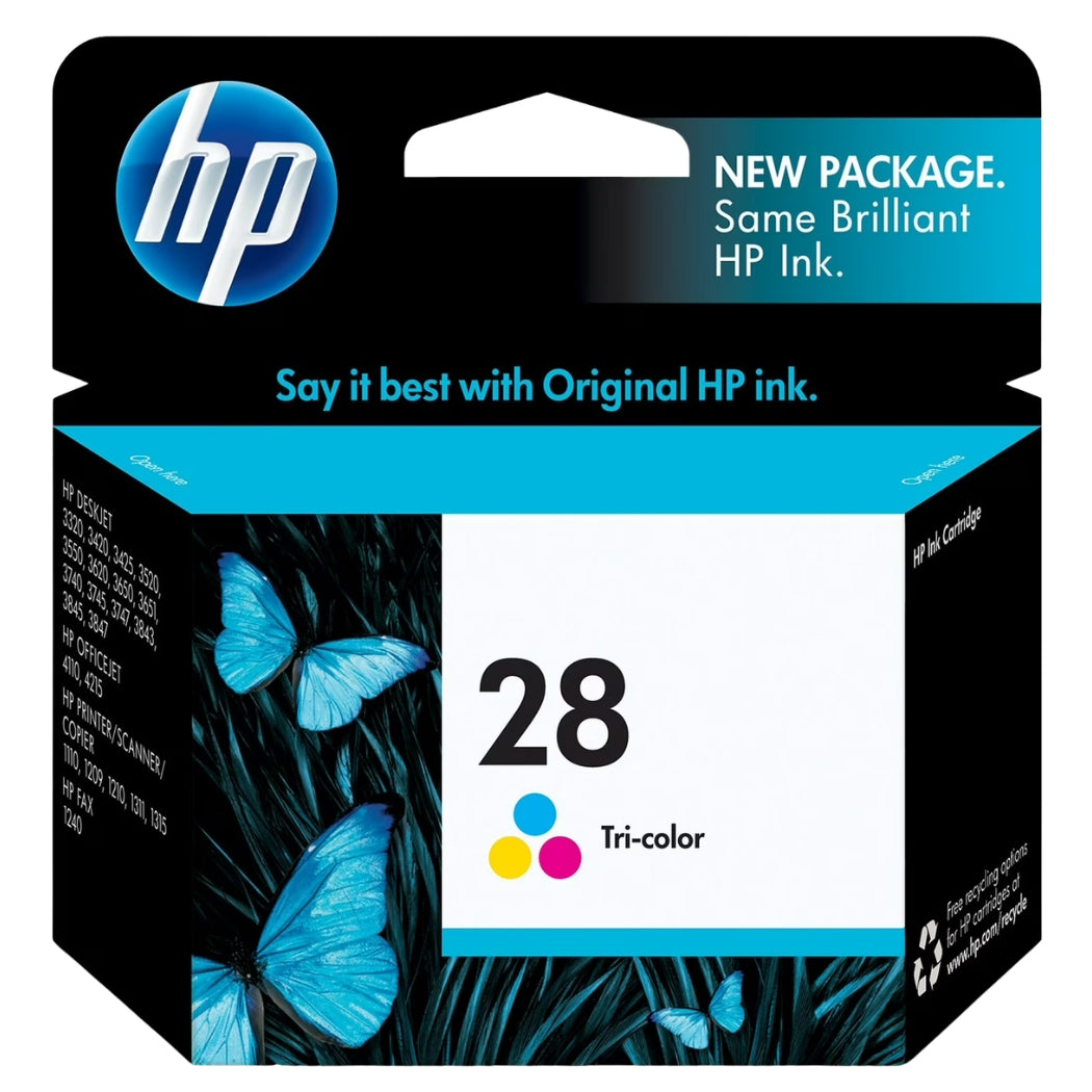 HP 28 (C8728AN) Color Ink Cartridges