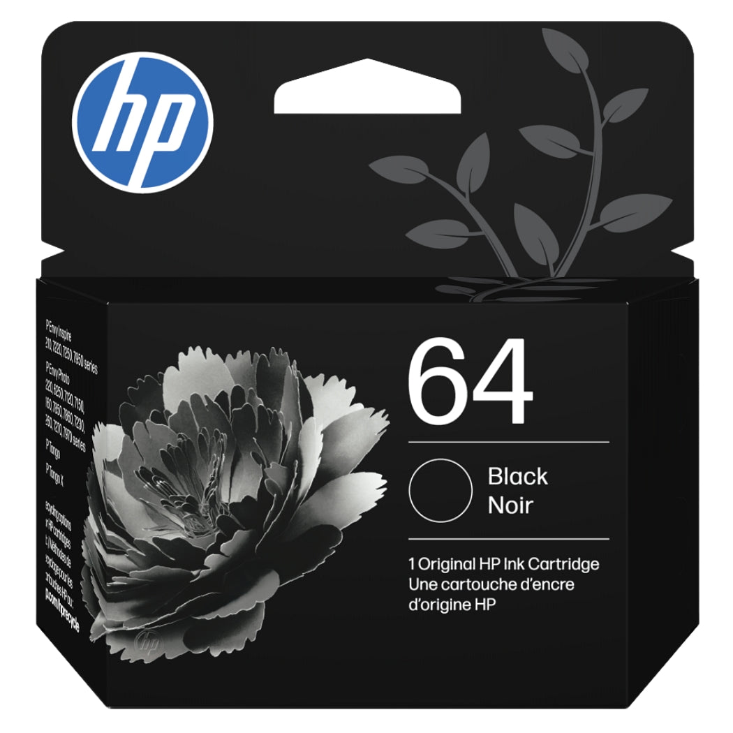 HP 64 (N9J90AN) Black Ink Cartridge