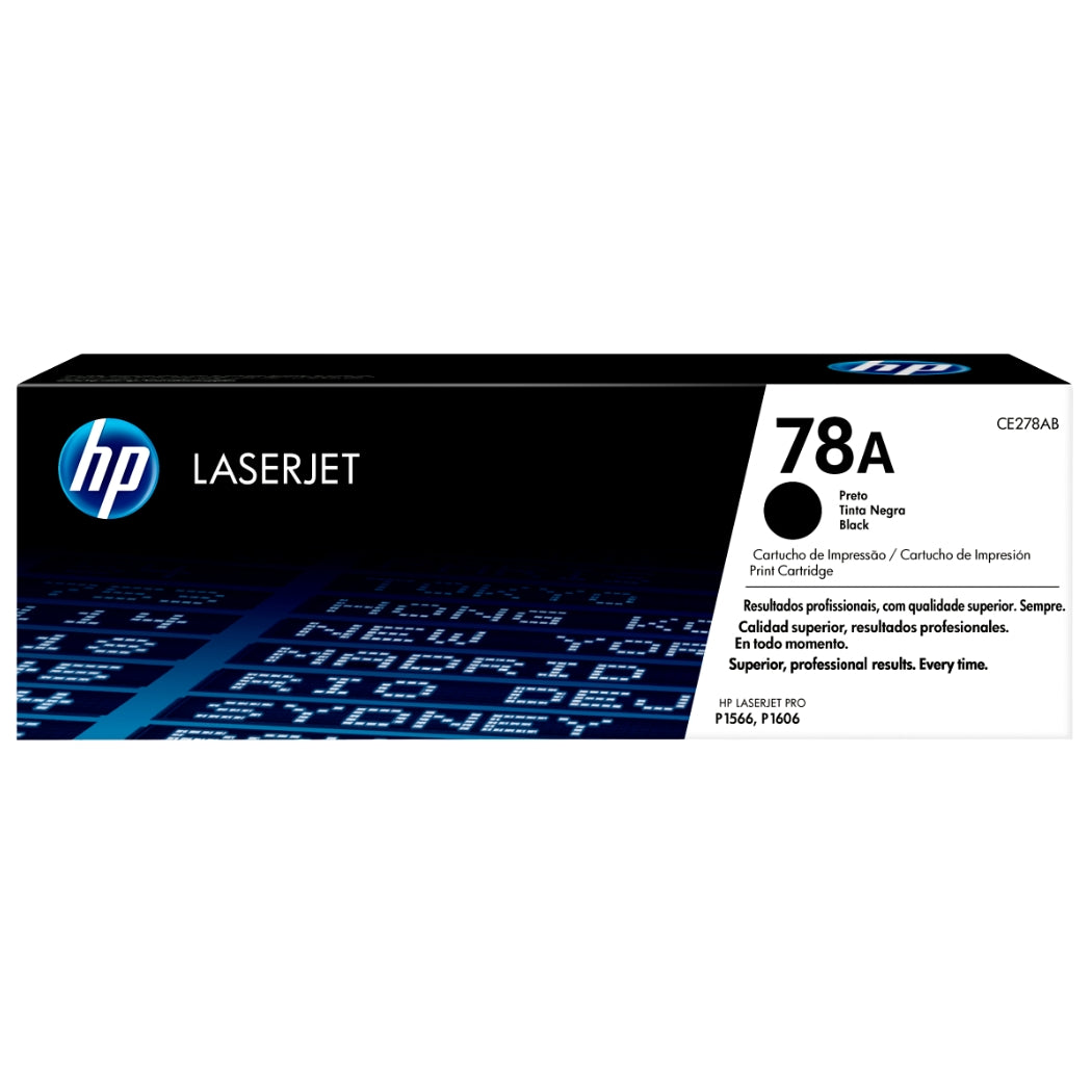 HP 78A High Yield Black LaserJet Toner Cartridge, CE278A