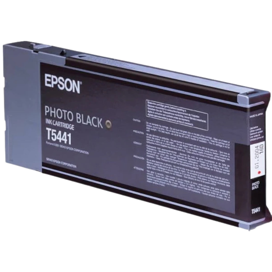 Epson T5441 High-Yield Photo Black 220ml Ink Cartridge, T544100