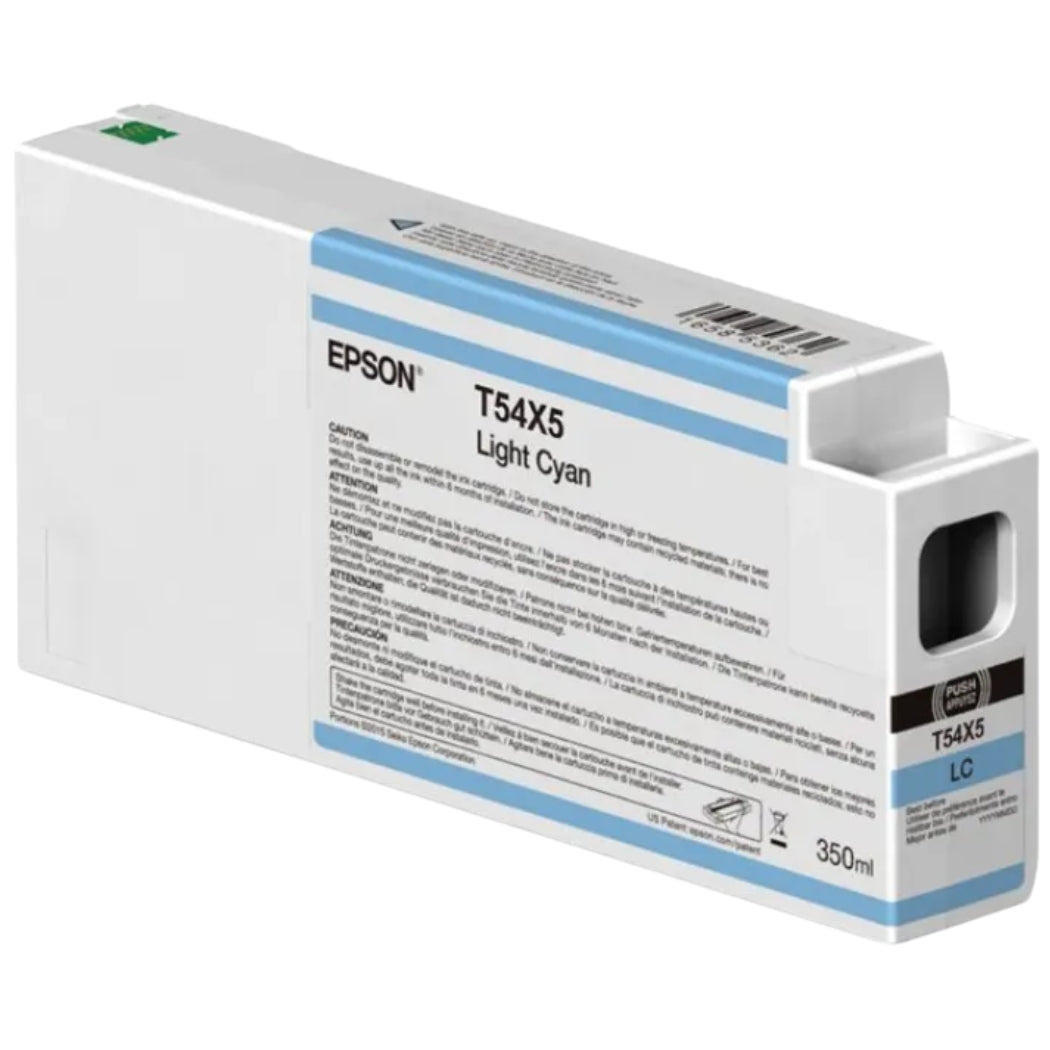 Original Epson T54X5 High Yield Light Cyan Ink Cartridge, TT54X500