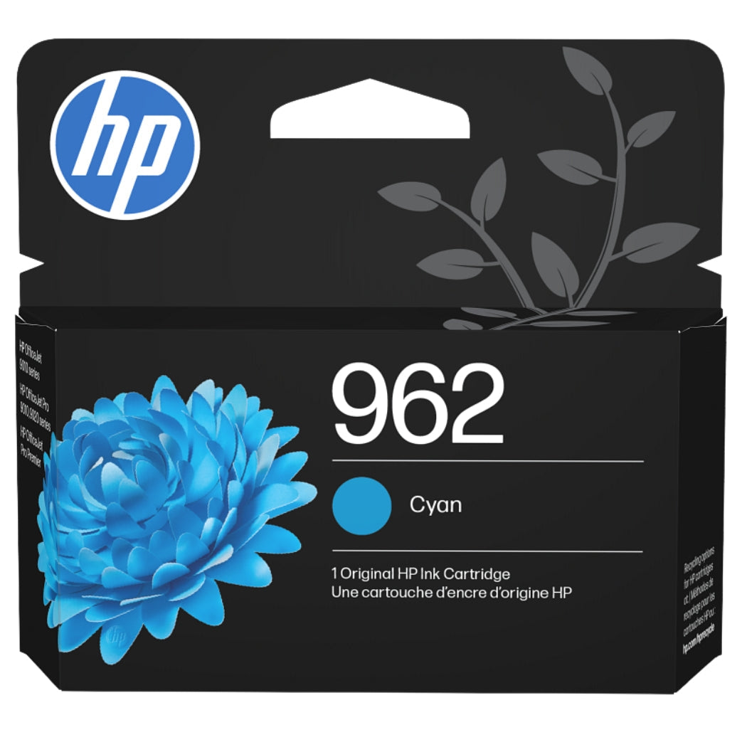 Original HP 962 (3HZ96AN) Cyan Ink Cartridge