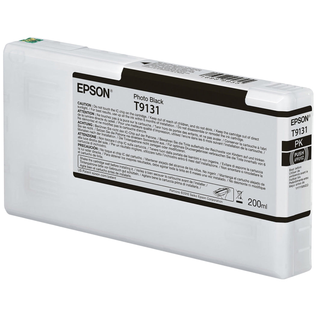 Original Epson T9131 Standard Yield Photo Black Ink Cartridge