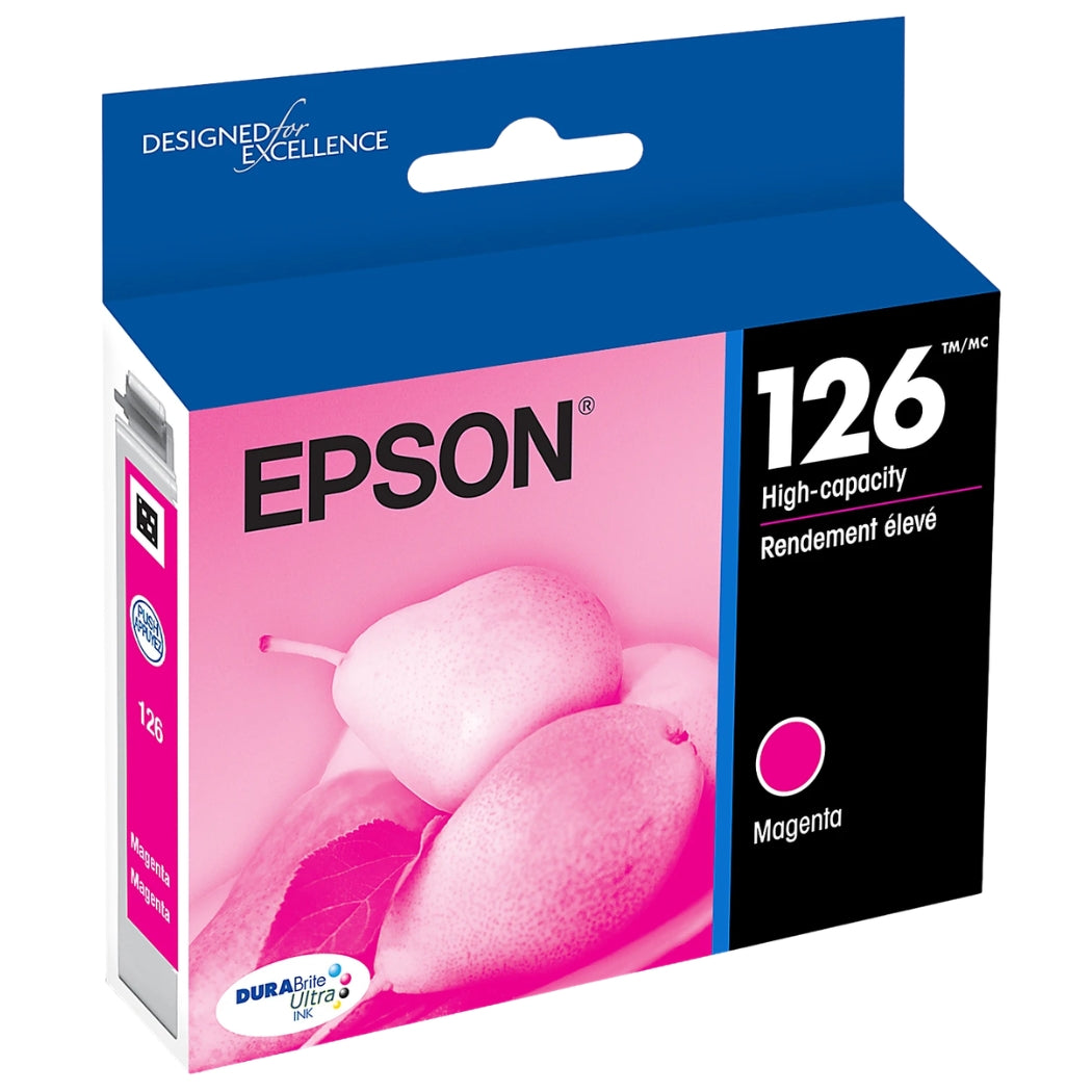 Epson T126320 High-Yield Ink Cartridge - Magenta