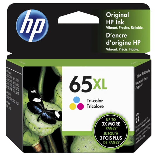 Original HP 65XL (N9K03AN) Color Ink Cartridge