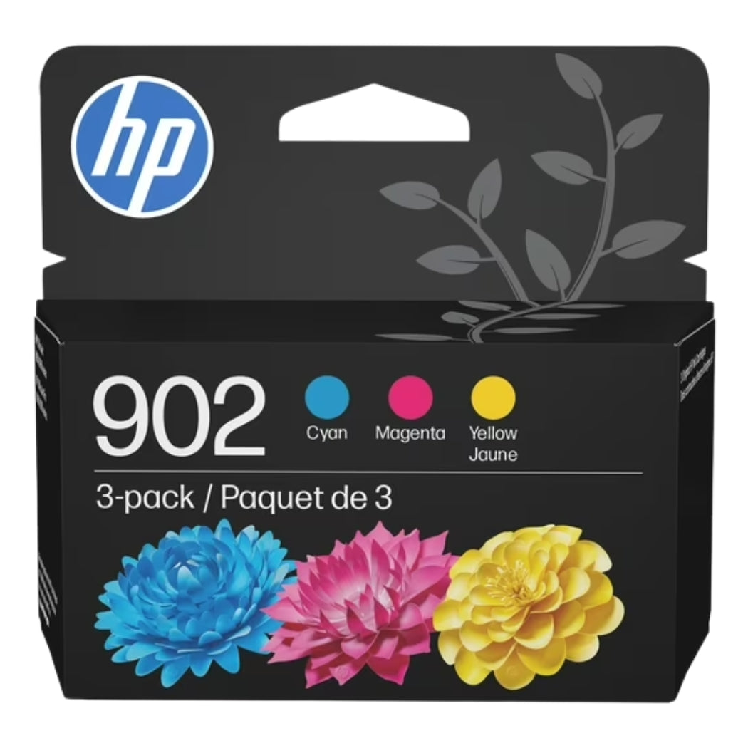 Original HP 902 Cyan, Magenta, Yellow Ink Cartridges