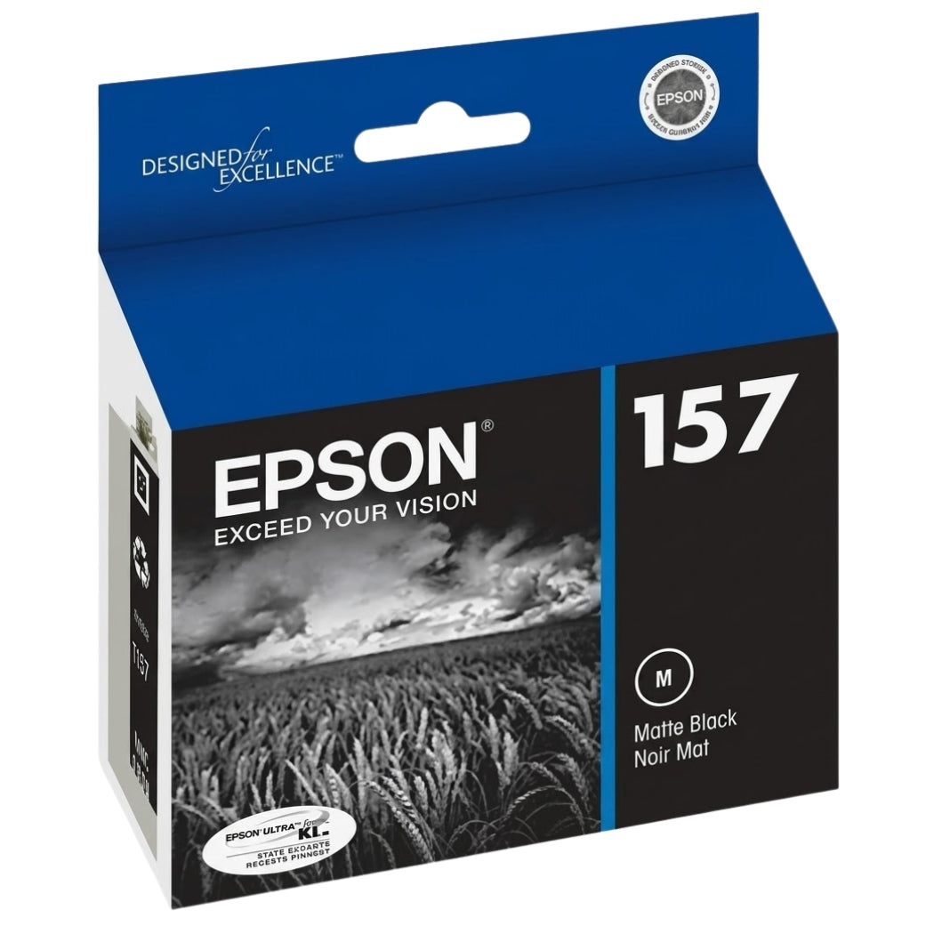 Epson T15782 Matte Black Ink Cartridge, T157820O
