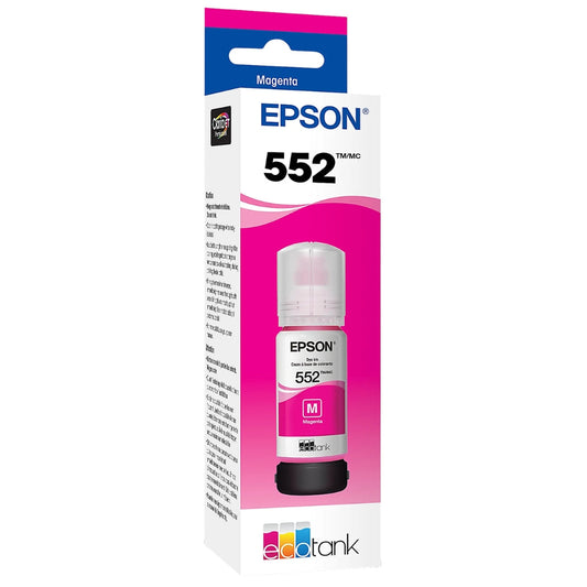 Epson T552 Ultra High-Yield Magenta Ink Bottle, T552320-S