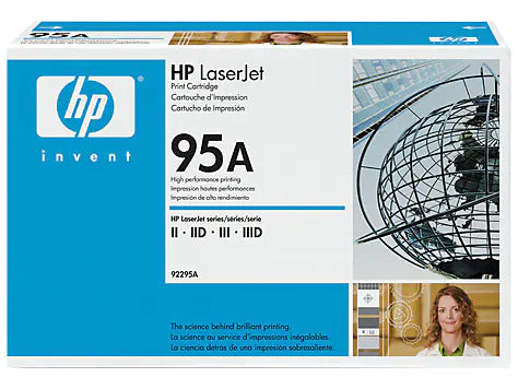 Original HP 95A Standard Yield Black Toner Cartridge, 92295A