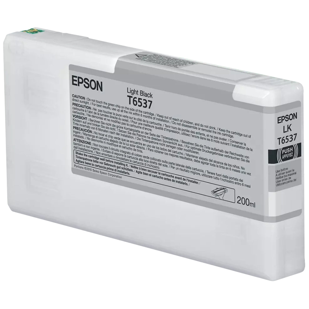 Epson T6537 light Black Ink Cartridge, T653700