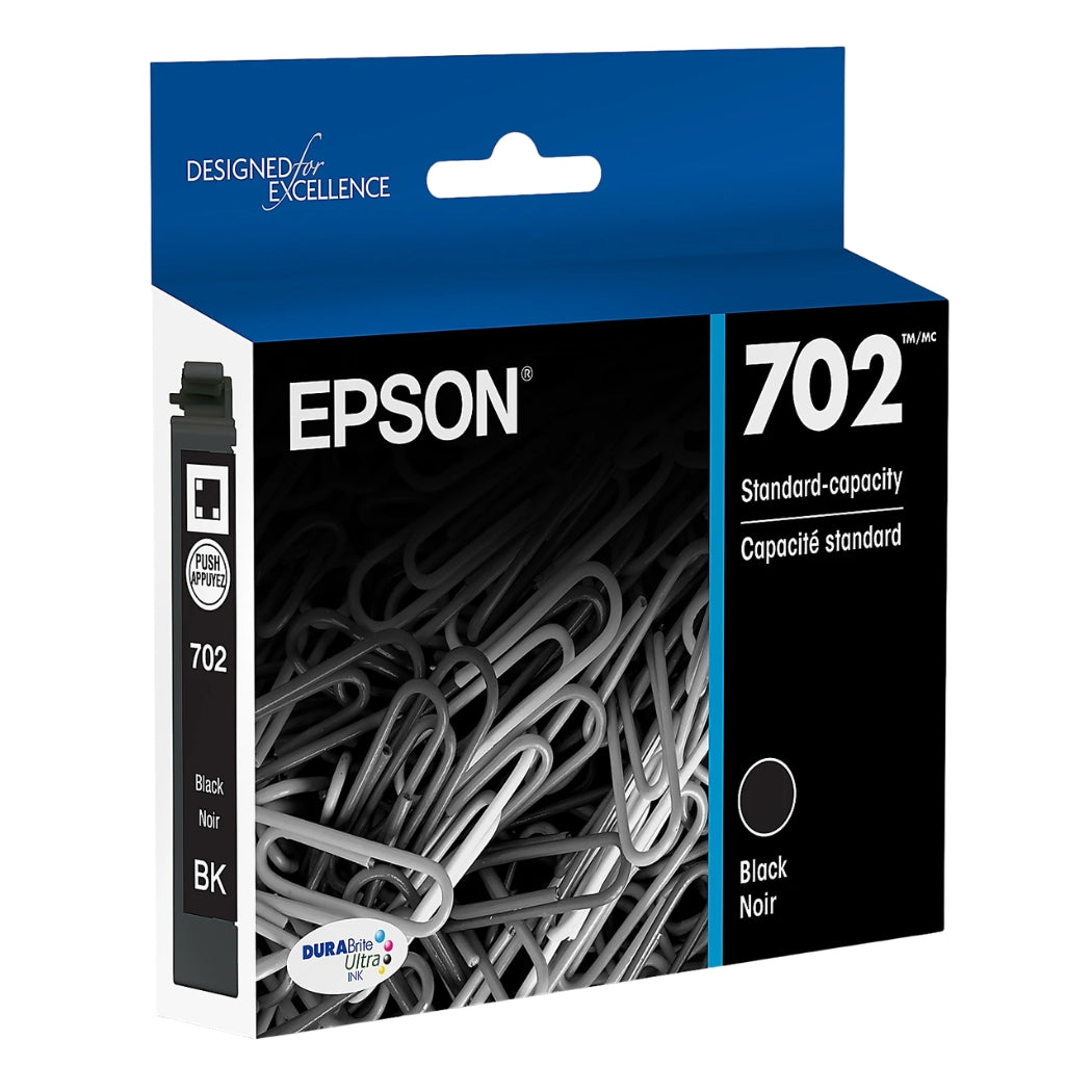 Epson T702 Black Standard Yield ( T702120-S) Ink Cartridge