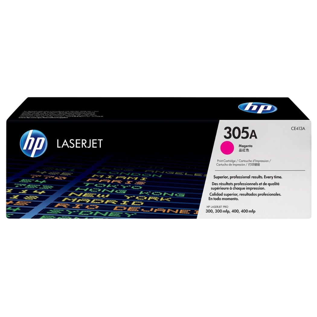HP 305A Standard Yield Magenta Toner Cartridge, CE413A