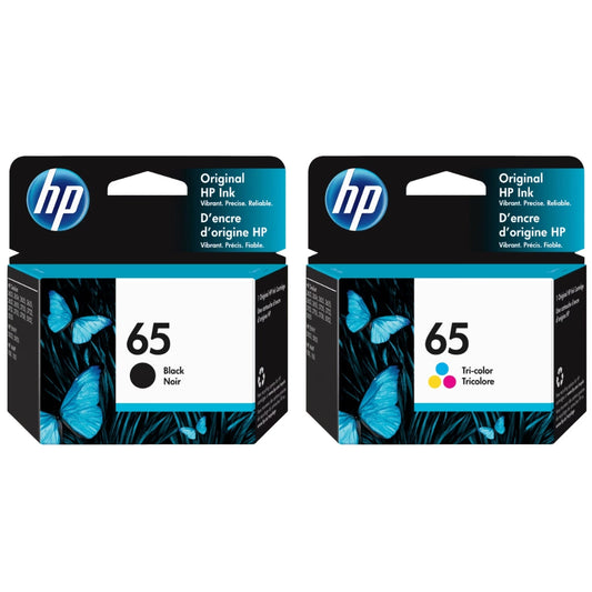 Original HP 65 Black & Color Ink Cartridge