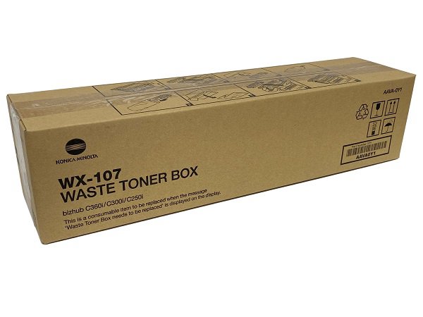 Original Konica Minolta WX-107 High Yield Black Waste Container, AAVA-0Y1