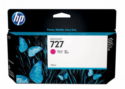 Original HP 727 130mL Standard Yield Magenta Ink Cartridge, B3P20A