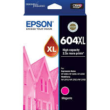 Original Epson 604XL High Yield Magenta Ink Cartridge, C13T10H34010