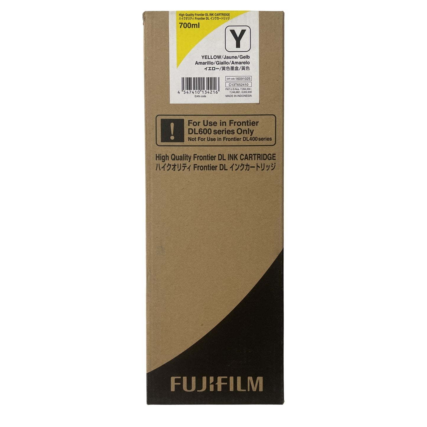 Original FujiFIlm C13T652410 High Yield Yellow Ink Cartridge