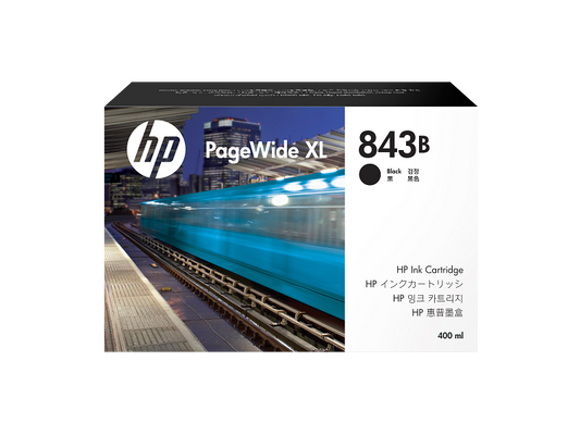 
Original HP 843B High Yield Black Ink Cartridge, C1Q61A
