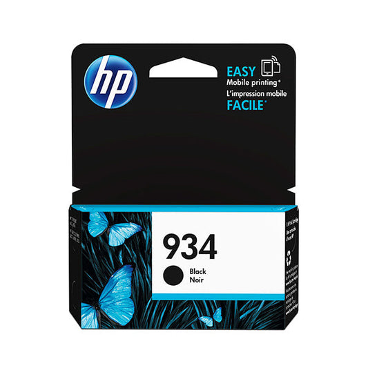 Original HP 934 Standard Yield Black Ink Cartridge, C2P19AN