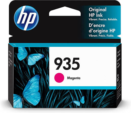 Original HP 935 Standard Yield Magenta Ink Cartridge, C2P21AN